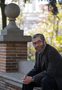 Antonio Muoz Molina, en 2009, en la Residencia de Estudiantes